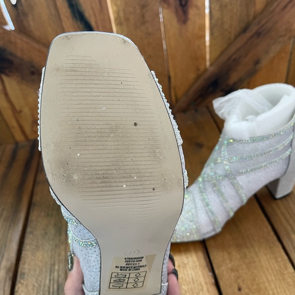 Valenti Franco Becci Glitter Rhinestone Heel Bootie - Picture 6 of 7